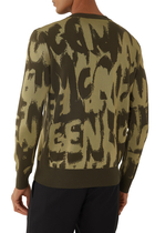 Graffiti Logo Crewneck Sweater